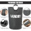 90L Tall Laundry Hamper With Space-Saving Collapsible Design - Perfect For Blanket Storage 4