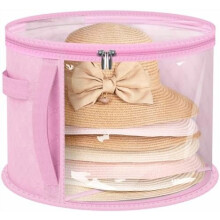 Sac de rangement transparent pour chapeaux de cowboy et chapeaux Ă larges bords, peut contenir