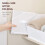 Trapezoid Fabric Storage Bins – 16.5" L x 11" W, 6-Pack 4