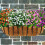 Flores artificiales blancas resistentes a los rayos UV (24 ramos) 6