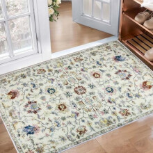 Covoraș de ușă din bumbac, model Boho, 60x130cm