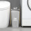 10L Slim Pop-Up Lid Trash Can – 2.6 Gal, Grey, 2 Pack 2