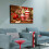 Groot kerstcanvas wanddecoratie - Kerstmanontwerp (zonder lijst) 4