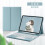 Capa com teclado Bluetooth para iPad Pro de 11 polegadas e iPad Air 2-5, 1