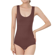 Women's Onesie Bodysuit Hip Lifting Sling Underwear Boat Neck One-Piece body Shaper Jumpsuit Teen Girls Ladies Bodysuit