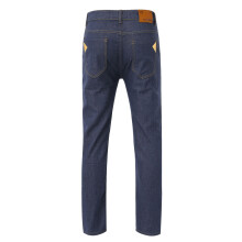 Mens Distressed Ripped Jeans Trendy Slim Straight Pants Stretch Plus Size Casual Pants. Blue
