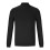 Herrenmode Stehkragenpullover Herbst Winter Freizeit Einfarbig Thermopullover Warm Strickpullover Top Herrenpullover (Schwarz #1, L) 6