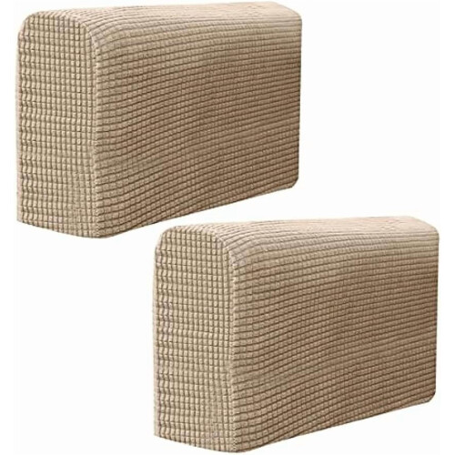 2er-Packung Stretch-Sofaarmlehnenbezüge aus Polyester 2