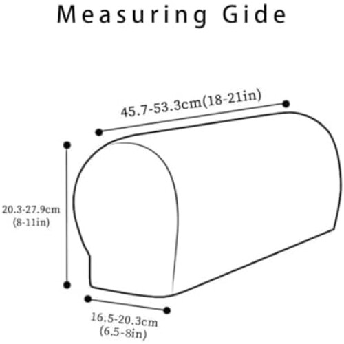 2er-Packung Stretch-Sofaarmlehnenbezüge aus Polyester 1