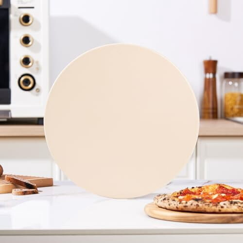 Pizza Stone Cordierite Ceramic 12.6 x 0.4 Inch 1