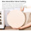 Pizza Stone Cordierite Ceramic 12.6 x 0.4 Inch 3