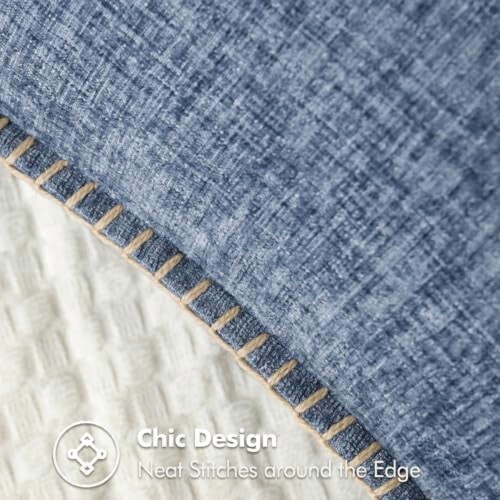 Housses de coussin en chenille 45 x 45 cm (lot de 2) 1