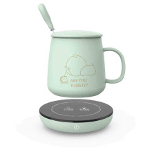 Mug Warmer with Intelligent Temperature Control, Auto Shut Off, Waterproof Heating Plate for Home