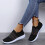 Γυναικεία παπούτσια πεζοπορίας Kukoosong Slip-On Mesh, αναπνεύσιμα, καθημερινά 4