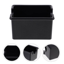 Black Acrylic Tea Bag Storage Box 1 Pack