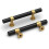 Cabinet Handles Black and Gold 3 Inch 10 Pack 1