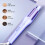 HIBIBUD Κεραμικό σίδερο για μπούκλες Purple4Temp Αυτόματη απενεργοποίηση 30 λεπτών 7