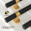 Cabinet Handles Black and Gold 3 Inch 10 Pack 3