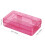 Clear Large Capacity Pencil Box with Snap-Tight Lid, Stackable Plastic Storage Case for Office Supplies 2