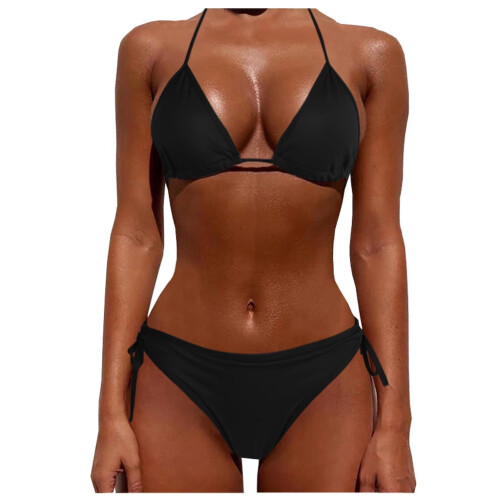 Σετ μπικίνι για γυναίκες 2Piece μαγιό push up plus size μπικίνι παραλίας με ψηλόμεσο μαγιό