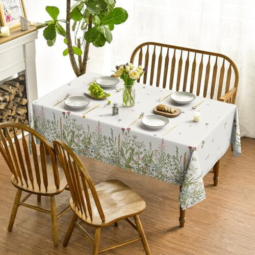 Rektangulær polyesterdug 60x104 tommer 1