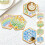 Mosaic Tile Art Kit for Beginners 4 Pieces 1