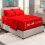 Microfiber King-lakanset, 6 delar, extra djup ficka 2