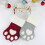 Christmas Pet Stocking – Red & Grey, 1 Pack 1