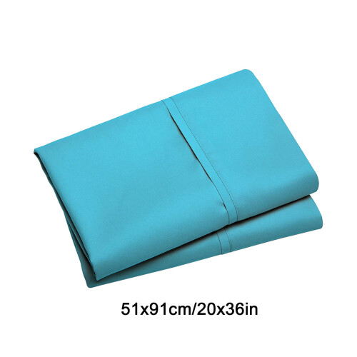 WZXPWT 2-Pack Pillow Cases, Soft Microfiber Pillow Covers, Durable Pillow Protectors, Comfortable Pillow Encasements 2