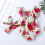 Νεογέννητα βρεφικά κοριτσάκια με βολάν, floral ριγέ κορδέλες για 12-24 μήνες 5