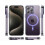 Capa magnética Xhy para iPhone 15 Pro Max roxa (1 unidade) 8