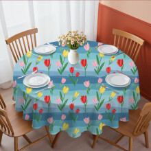 Rund polyesterdug 60x60 tommer