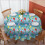 Rund polyesterdug 60x60 tommer 1