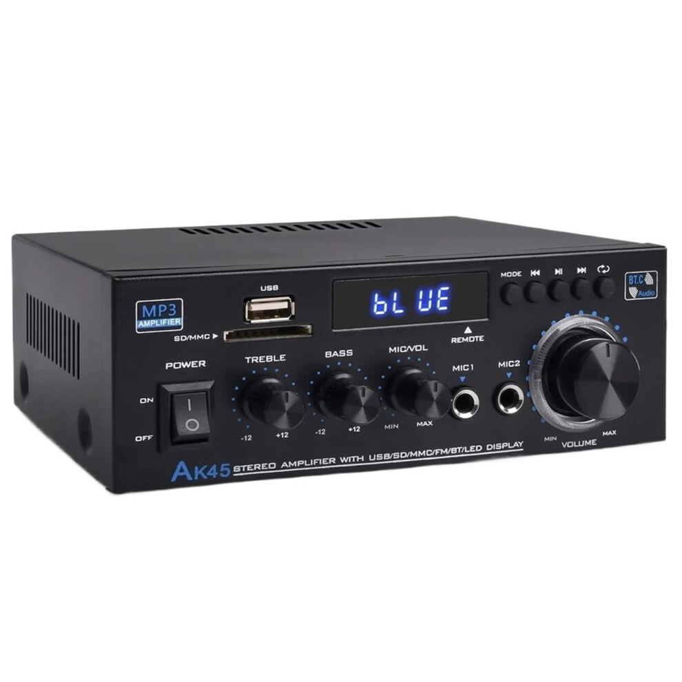 Ak45 Hi-Fi Stereo Power Amplifier 2.0 Channel Black 9450273205472