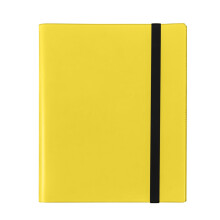 Álbum de cartas colecionáveis com 9 bolsos, abertura lateral 360, para cartas de 6,35 x 8,89 cm (2,5 x 3,5 polegadas), em plástico com alça,