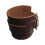 Men's Brown Leather Watch Band Extra Wide 2