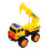 Jucărie Macara de Construcție pentru Copii – Set Vehicule din Plastic Galben 4