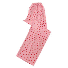Damen-Schlafanzughose mit Print, 7/8-Länge, elastischem Bund | Bequemer, lockerer Schlafanzug für Zuhause, Größen M-2XL