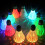 LED Μπάντμιντον, [10 τεμάχια] Πολύχρωμο Shuttlecock με φτερά χήνας και λάμψη, φωτιστικά 1