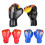 Youth Adjustable PU Leather Boxing Gloves, Red 1