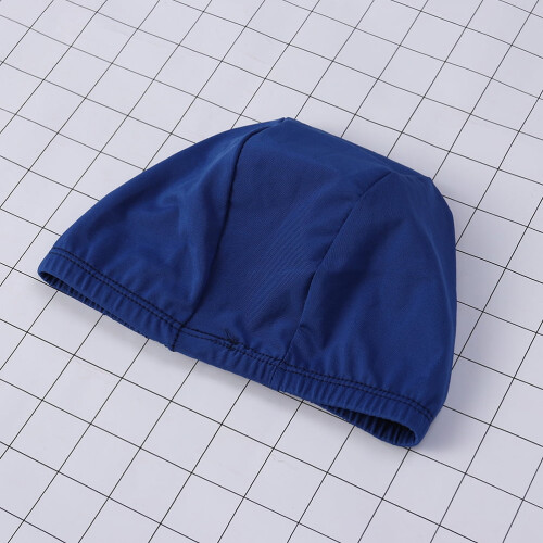 Swim Cap for Women Polyester Lightweight 2 Pcs 1