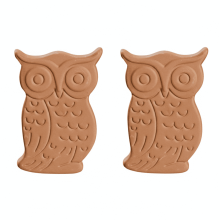 Recipiente de terracota para açúcar mascavo – Disco de argila natural (2 unidades)