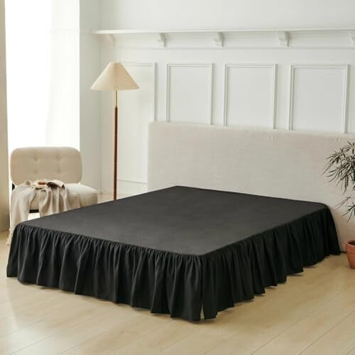 Φούστα κρεβατιού κοιτώνα 39x80in με πτώση 40in