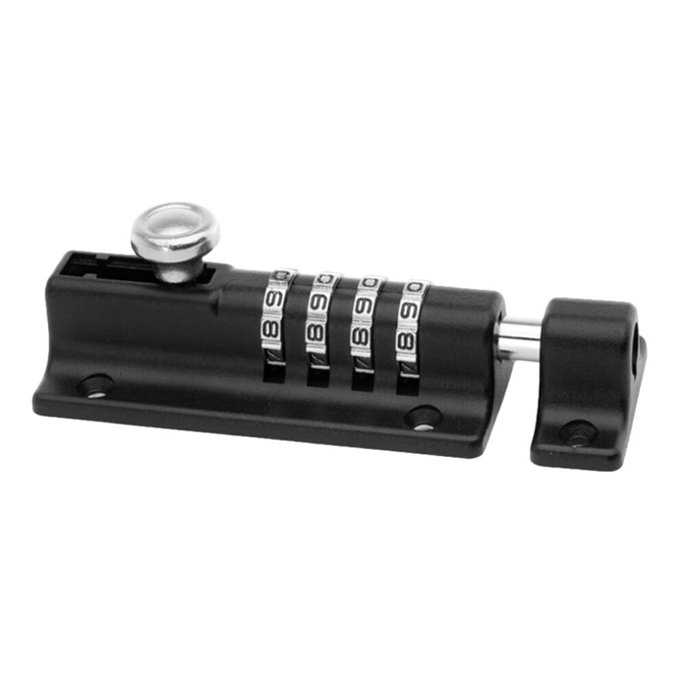 Keyless Password Door Security Lock Sliding Bolt 2Pcs For Home 9558633719697