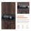 Keyless Password Door Security Lock Sliding Bolt 2pcs for Home 7