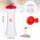 2-pack timglas salt- och pepparkar med lock 3