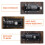 Keyless Password Door Security Lock Sliding Bolt 2pcs for Home 5
