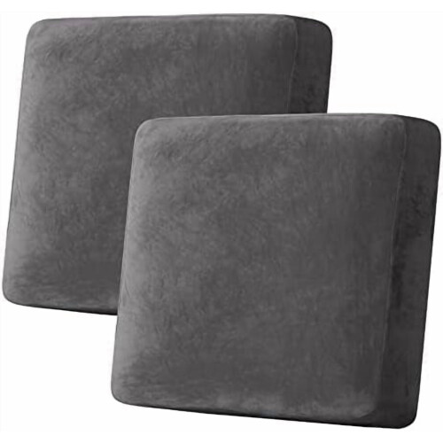 Kuddfodral i sammet för soffa, 3-pack
