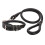 2Pcs Black Pet Supplies Dog Traction Strap Durable Nylon Pulling Rope 1
