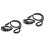 2Pcs Black Pet Supplies Dog Traction Strap Durable Nylon Pulling Rope 4